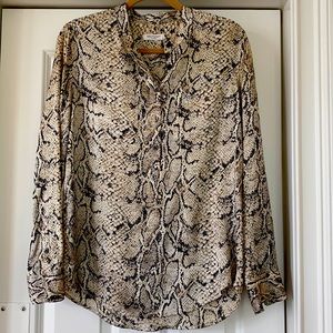 Equipment Femme silk blouse - size S